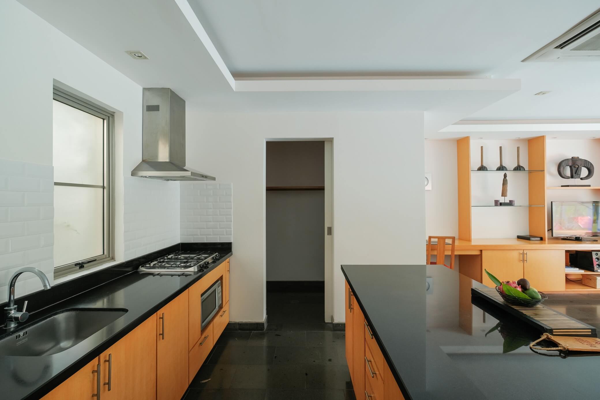 Kitchen shot of Bali Island Villas room